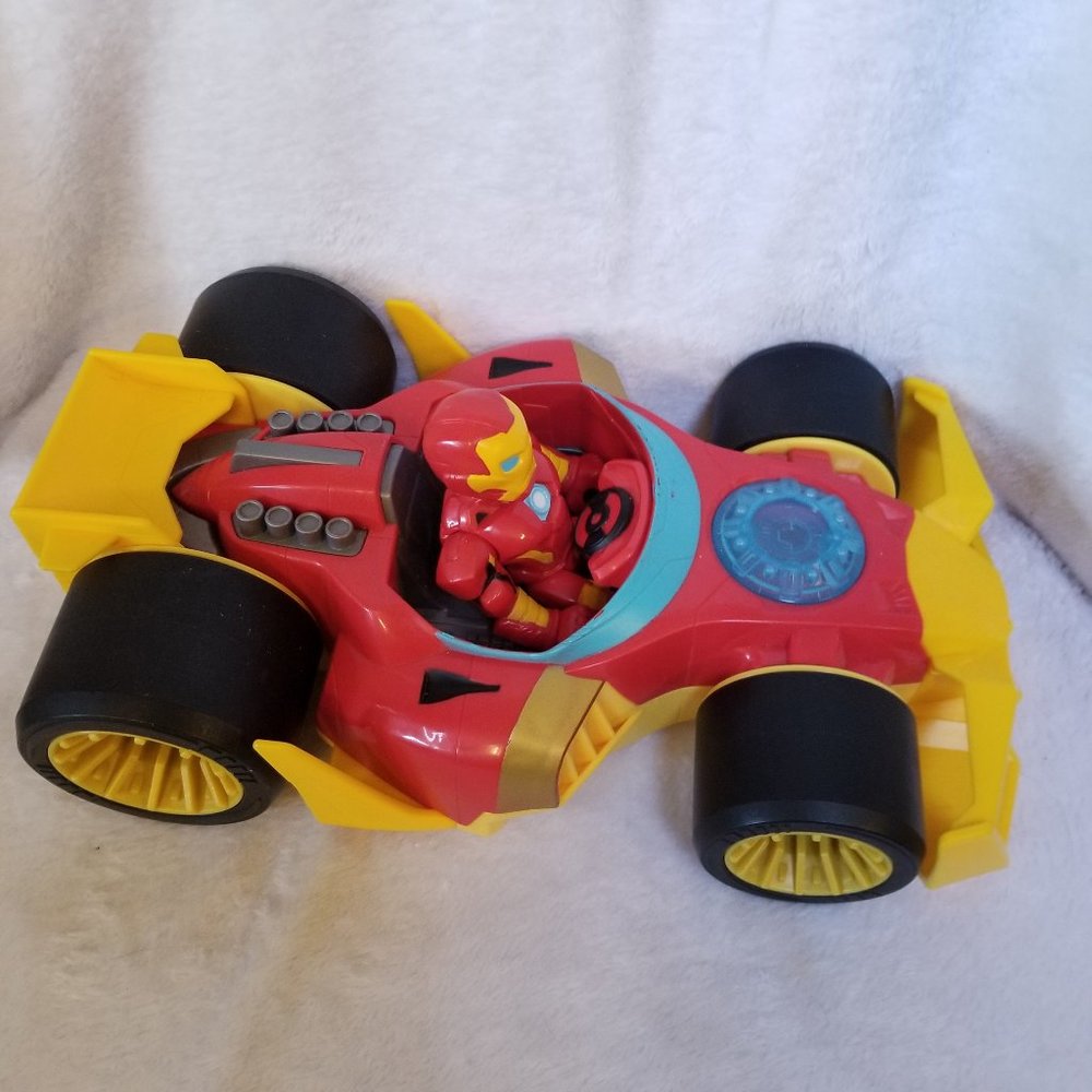 2018 Hasbro Unisex  Iron Man Action Figure  with Car